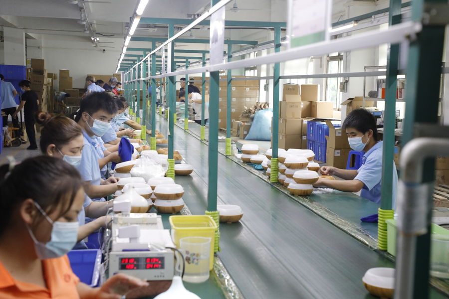 Shenzhen Dituo Electronic Co.,Ltd.  Hersteller Produktionslinie